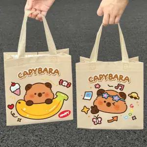 카피바라 답례품 구디백 가방 부직포 선물 포장 쇼핑백