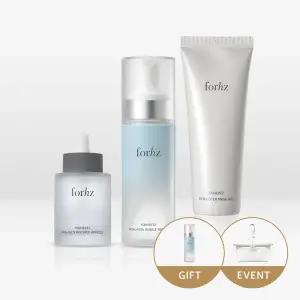 [쿼드쎄라][3종세트]포헤르츠 히알라겐 앰플+버블세럼+마스크 젤(+버블 세럼 30ML 추가증정)