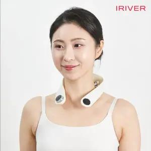 아이리버 EMS 목 마사지기 3IN1 온열 진동 고주파 저주파 IHC-NL010