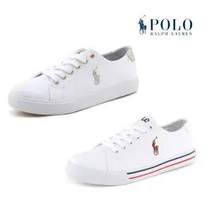 [롯데백화점]폴로랄프로렌 캔버스 스니커즈 단화 2종택1 SLATER RFS1012011379OC-W 2CM