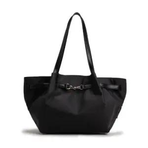 에스콰이아 여성 아벨로 나일론 숄더백 EIESHB798BK