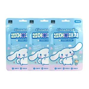 (24년형) 산리오 시나모롤 쿠로미 썸머패치 겔밴드 3개