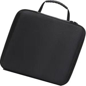 안전한 여행 보관 및 홈 디스플레이 사용 시계 가방을 위한 YWLUOO 컴팩트 12 슬롯 케이스 충격 방지 안감