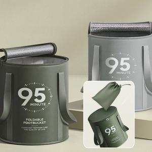 실내 휴대용 족욕가방 족탕기 파우치 바구니 족욕대야 접이식 워터백