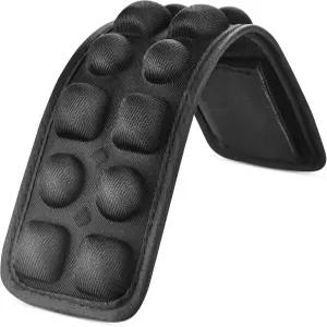 엘셉셉 안티그라비티 어깨끈 패드 3D 에어백이 있는 통기성 감압 쿠션 유니버설 백 스트랩 컴포트 블랙