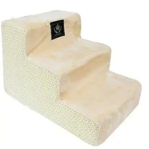 강아지스텝 북유럽 디자인 애견 3단 계단 베이지 스텝 강아지 펫