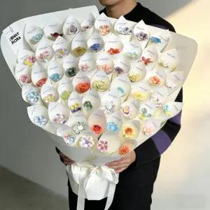 시들지않는꽃다발 대왕 꽃다발 조화 도자기 꽃 학예회 발표회 입학식 선물