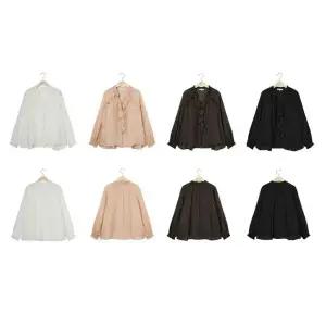 [무료배송] 지스튜디오 26SS 실루엣 러플 블라우스