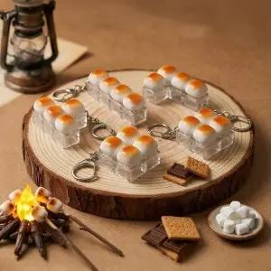 키보드 클리커 딸깍이 키캡키링4구 마시멜로