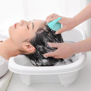 와상 머리감기 실 이동식 6구 싱글 욕조 가죽패드 화이트 장치USB