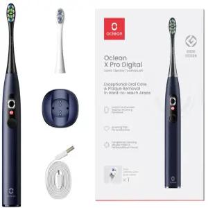 오클린 Oclean X Pro Digital 음파 전동칫솔 스마트 터치스크린 APP연동 칫솔모 2개 포함