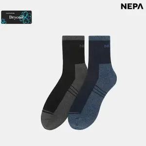 네파 코멧 미드컷 하이킹 남성 중목 양말 (2족세트) (7M18304-Z01)