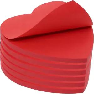 미니 스케이터 레드 크래프트 종이 스티커 하트 모양 셀프 스틱 빈 책 탭 마커 홈 오피스 비고용 패드