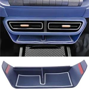 블루 카 언더 센터 컨트롤 보관함 에어컨 통풍구 정리함 BYD 돌핀 미니/BYD 갈매기와 호환됨