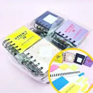 접착식 수첩 메모지 메모 점착 미니 부착식 판촉 16개