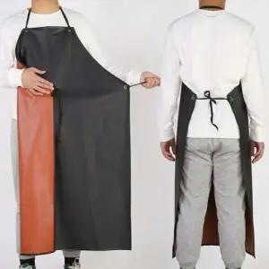 양면 방수 앞치마 작업 업소용 식당 설거지 주방 앞치마