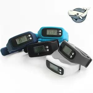 스포츠 런닝 만보기 손목 시계 실리콘 운동 팔찌 시계 oeA4+5dPJ