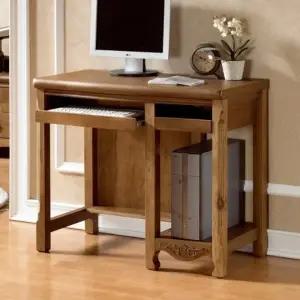 가구산책 엔틱 원목 컴퓨터책상 입식PC테이블 B2139