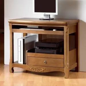 가구산책 엔틱 원목 컴퓨터책상 입식PC테이블 B2135
