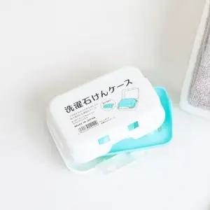 화이트 세탁 세제용기 디스펜서 모음 (비누 케이스) XQo3+6lAI