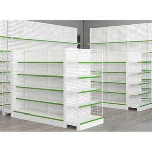 5단 편의점 마트진열대 하얀색 선반 가판대 약국 원형 7041135 마트 4단