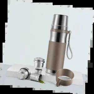 보온병 열전달 우수한 텀블러 휴대용 식음료 따뜻함 유지 여행용 물병1