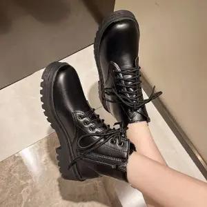 모던 페미닌 지퍼 데일리 여성 빅사이즈 워커 US507