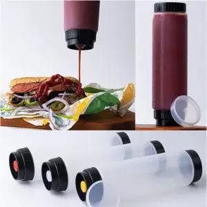 굵은소스용 거꾸로 케찹병 소스병 소스통 350ml WALLP ZaP7+9Fgi