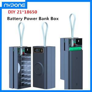 용접  21x18650 배터리 충전기 상자 PD 22.5W  케이스 보관 DIY