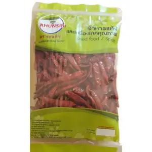 ？？？？？？？ 프리미엄 말린 진다 칠리 - 매콤한 볶음 카레 페이스트 핫 소스를 위한 통 태국식 고추 (100g)