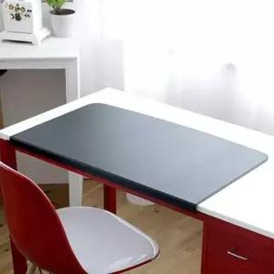 결재 가죽 철판 데스크패드 800 기역자