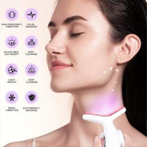 전문 EMS 이중턱 제거 및 V라인 리프팅 기기 LED 마사지 포함, 얼굴 슬리밍용