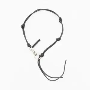 26SS 우돈 라돈 레더 네클리 공용 목걸이 A4258UB