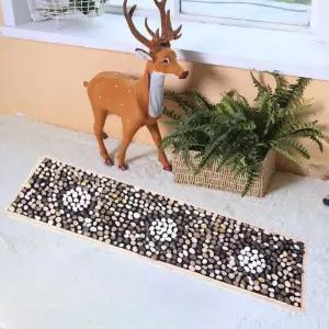 지압 매트 주방 지압판 자갈 발 마사지 돌 발판