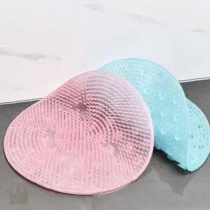 욕실 화장실 바닥 발 각질 제거 세척 실리콘 브러시 미끄럼방지 흡착 패드 발