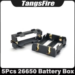 26650 배터리 박스 시리즈, 3.7V 거치대 보관 케이스 컨테이너, 충전식 쉘, 1X2 슬롯, 5 개