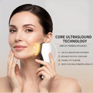 가정용 티타늄 초음파 미용기기 V라인 얼굴 리프팅 및 탄력 , , 안티에이징 하이푸 콜라겐 부스터, 나이프