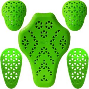 YEBCKZL 모터사이클 CE 1레벨 어깨 팔꿈치 뒤쪽 인증 보호대 모토크로스 갑옷 패드 먼지 자전거 재킷