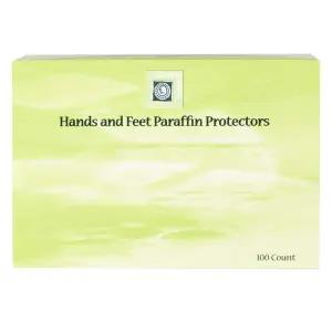 손과 발 보호대용 깨끗하고 간편한 파라핀 왁스 백 - 미트 인서트용 라이너 100개 수