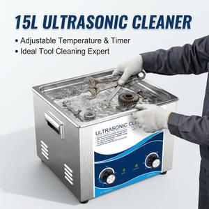 그란보 15L 초음파 세척기 40KHz 360W/540W PCB 보드, 실험실 수술기구, 자동차 부품, 3D 모델 기계