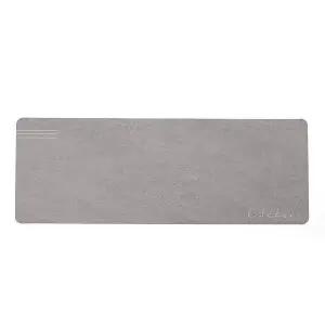 [에이치플러스몰]TBZ 그레이 키친 규조토 발매트 2종세트 베란다매트