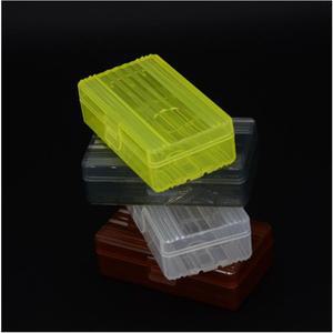 MasterFire 500 개/몫 플라스틱 CR123A 배터리 홀더 보관함 커버 2 슬롯 케이스 쉘 후크 포함