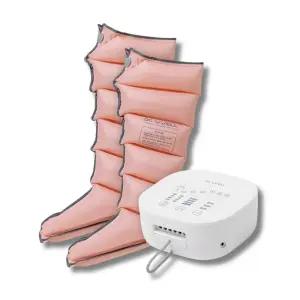 닥터웰 공기압 다리 마사지기 6구 - 본체+다리 커프