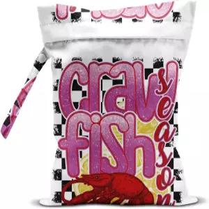 수영복 기저귀를 위한 PXKX 습식 드라이백 비치 휴가 필수 더러운 요가복 여행용 열악한 여름 해안가 가재