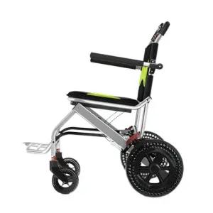 접이식휠체어 기내용 소형 보조의자 경량 수동 여행용