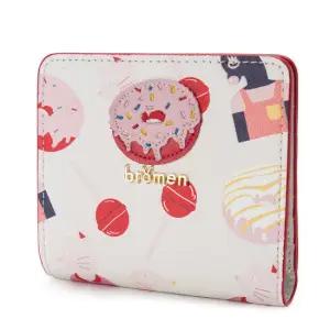[브로멘] 도넛 일러스트 프린팅 반지갑