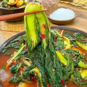 [농가살리기] 한식명인 개운한 얼갈이자박이김치 2kg