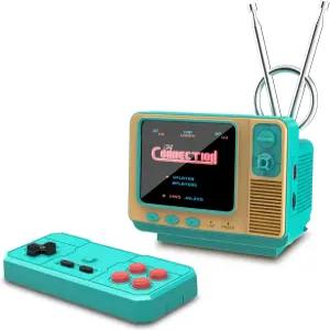 미니 TV 레트로 핸드헬드 게임 콘솔 - JALECO 라이선스 클래식 TF 카드가 포함된 휴대용 장난감으로 80년대