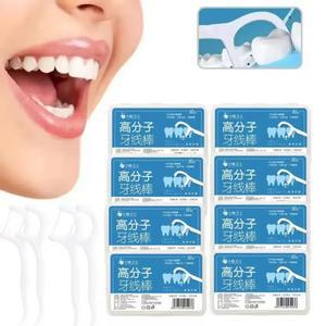 초박형 치실 플랫 덴탈 플로스 전문가용 청소 플라크 및 음식 잔여물 제거용 스틱