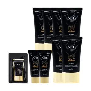 AHC 마스터즈 아쿠아 리치 선크림 대용량 썬크림 60ml 6개+10ml 2개+샘플